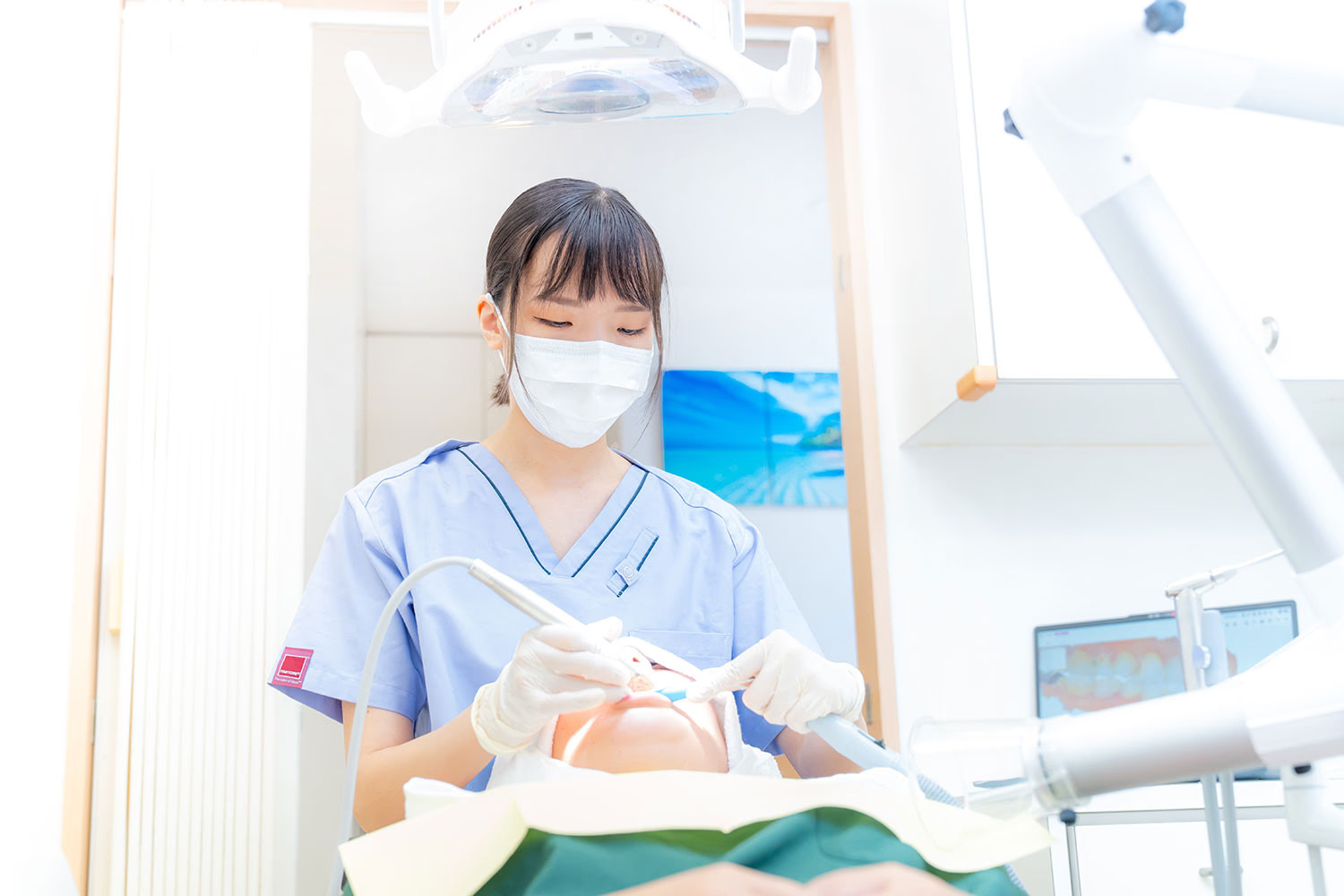 予防を中心とした、削らない、抜かない歯科医院
