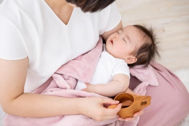 離乳した赤ちゃん